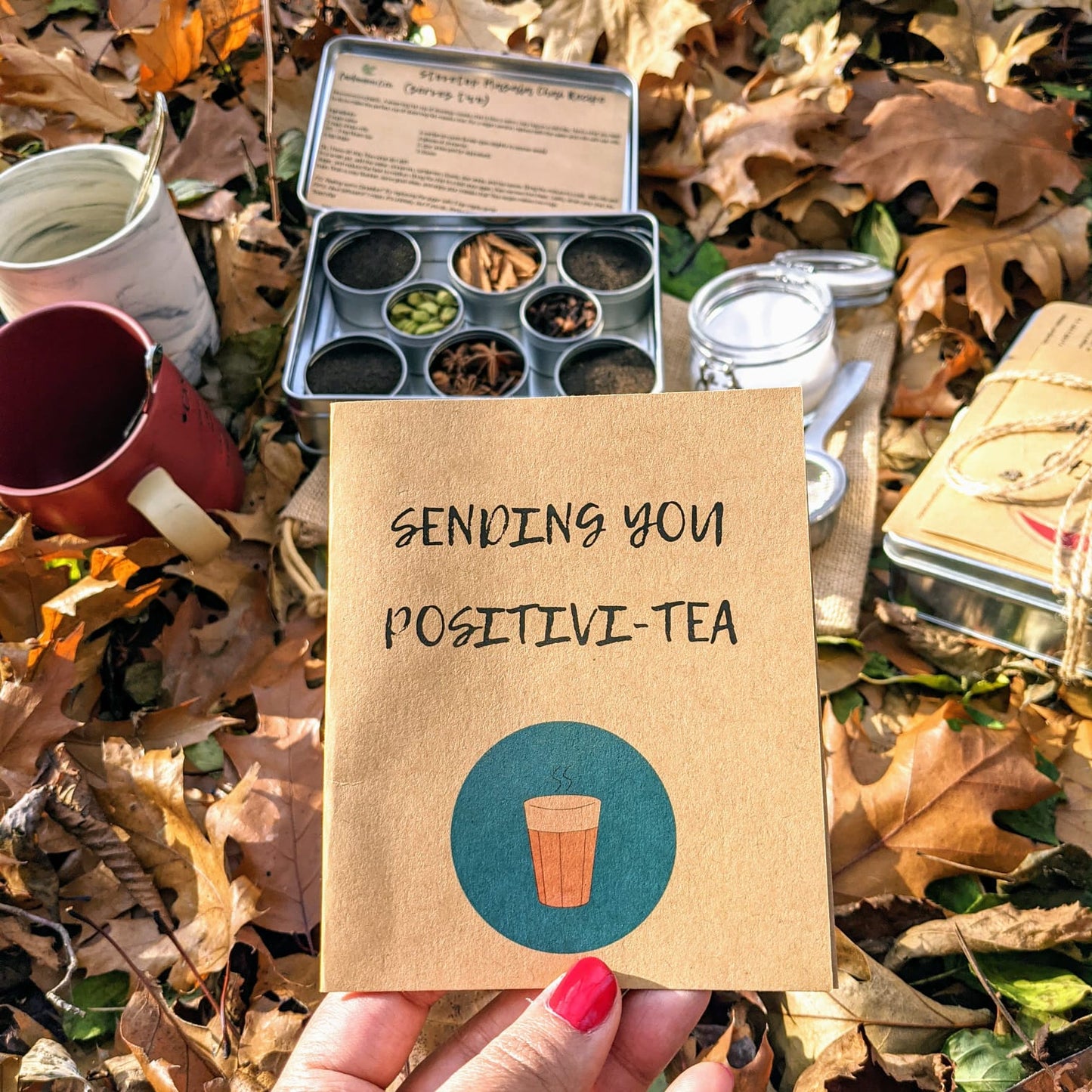 Handcrafted DIY Chai (Tea) Kit w/ Personalized Card