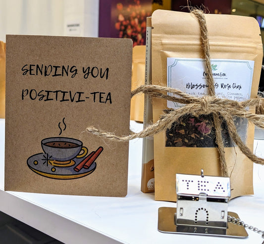 Tea, Infuser and Peace by Chocolate bar bundle